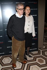 Woody Allen and wife Soon-Yi Previn at the New York screening of "Cassandra's Dream".