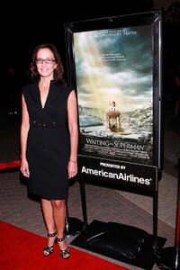 Lesley Chilcott at the premiere of "Waiting for a Superman."