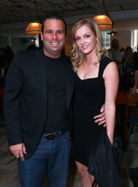 Producer Randall Emmett and Ambyr Childers at the after party of the Canada premiere of "The Master."