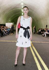 China Chow at the Michelle Mason's Signature Collection Fashion Show.