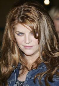 Kirstie Alley arrives at the premiere of "Be Cool".