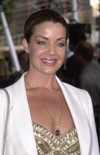 Claudia Christian at the premiere of "Atlantis: The Lost Empire."