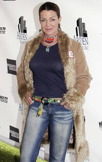Claudia Christian at the Children Uniting Nations Day of the Child in California.