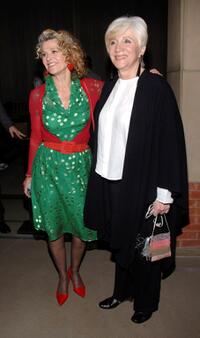 Julie Christie and Olympia Dukakis at the Cinema Society and The Wall Street Journal after party for "Away from Her".