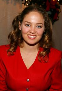 Erika Christensen at the Church of Scientologys Christmas Stories XV benefiting the Hollywood Police Activities League.