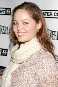 Erika Christensen at the LAByrinth Theater Companys 4th Annual Celebrity Charades.