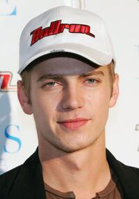 Hayden Christensen at the Venus Pool Club.