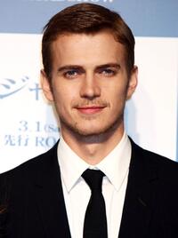 Hayden Christensen at the Japan premiere of "Jumper."
