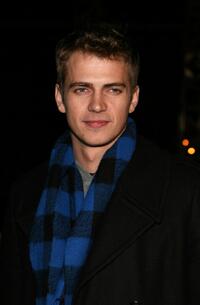 Hayden Christensen at the Las Vegas promotion of "Jumper."