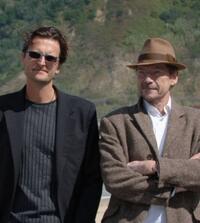 Per Fly and Jesper Christensenand at the photocall of "Drabet" during the 53rd San Sebastian International Film Festival.