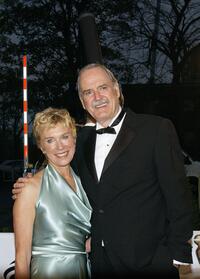 John Cleese and Alyce Faye at the Burlington Hotel for the The Irish Film and Televison Awards.