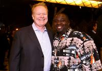 Christian Clemenson and Gary Anthony Williams at the "Boston Legal" series wrap party.