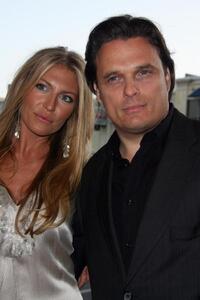 Brienne de Beau and Damian Chapa at the screening of "Polanski Unauthorized."