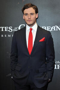 Sam Claflin at the Germany premiere of "Pirates Of The Caribbean: On Stranger Tides."