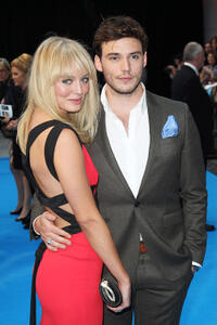 Sam Claflin and Guest at the UK premiere of "Pirates of the Caribbean: On Stranger Tides."