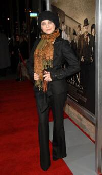 Judith Chapman at the premiere of "The Man Who Came Back."