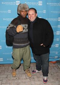 Tommy Davidson and Kevin Chapman at the premiere of "Black Dynamite."