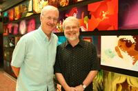 John Musker and Ron Clements in "The Princess and the Frog."