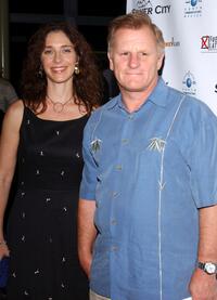 Sue Karlin and Gordon Clapp at the premiere of "Silver City."