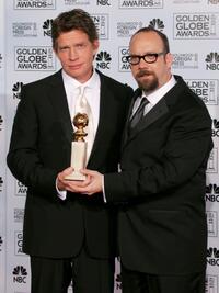 Thomas Haden Church and Paul Giamatti at the 62nd Annual Golden Globe Awards.
