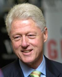 Bill Clinton at the Book Signing of "How Each of Us Can Change the World."