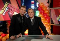 Dick Clark and Ryan Seacrest at the 35th anniversary showing of Dick Clark's New Year's Rockin' Eve.