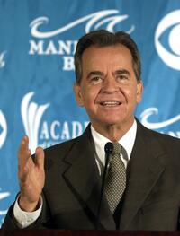 Dick Clark at the 39th Annual Academy of Country Music Awards.