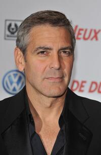 George Clooney at the premiere of "Jeux de Dupes."