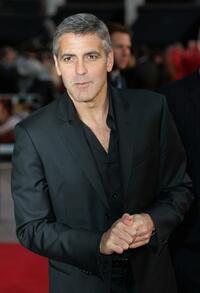 George Clooney at the premiere of "Leatherheads."