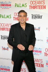 George Clooney at the CineVegas opening night screening of "Ocean's Thirteen."