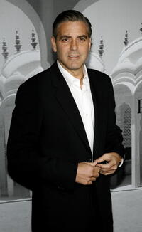 George Clooney at "Giorgio Armani Celebrates the Oscars" in Beverly Hills.