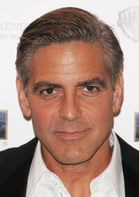 George Clooney at a Cannes party to promote "Ocean's Thirteen."