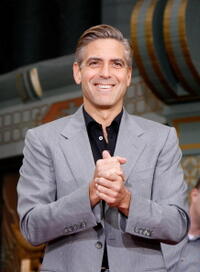 Clooney at the Hand and Footprints Ceremony at Grauman's Chinese Theatre in Hollywood.