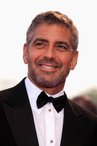 "Michael Clayton" star George Clooney at the premiere during the Venice Film Festival. 
