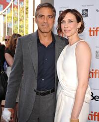 George Clooney and Vera Farmiga at the Toronto premiere of "Up In The Air."