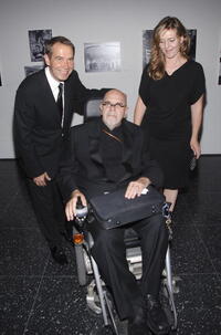 Jeff Koons, Chuck Close and Justine Koons at the MoMA's 39th Annual Party.
