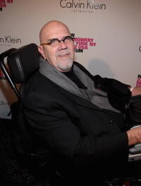 Chuck Close at the grand reopening of the New Museum hosted by Calvin Klein Collection.