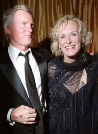 Glenn Close and husband David Shaw at the 20th Century Fox Emmy Party.