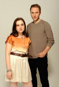 Rachel Miner and Joshua Close at the portrait studio of Tribeca Film Festival 2012.