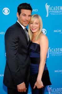Eddie Cibrian and LeAnn Rimes at the 45th Annual Academy of Country Music Awards.