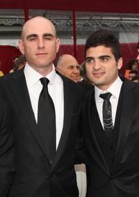 Joseph Cedar and Oshri Cohen at the 80th Annual Academy Awards.