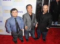 Joey Gnoffo, Ronald Lee Clark and Sebastian Saraceno at the California premiere of "Mirror Mirror."
