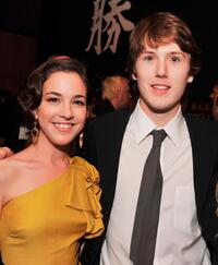 Martha MacIsaac and Spencer Treat Clark at the after party of the premiere of "The Last House On The Left."