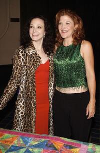 Bebe Neuwirth and Victoria Clark at the Broadway's Celebrity Benefit for Hurricane Relief.