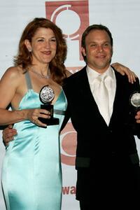Victoria Clark and Norbert Leo Butz at the 59th Annual Tony Awards.