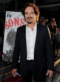 Kim Coates at the season three premiere of "Sons of Anarchy" in California.