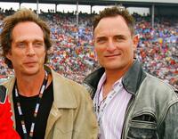 William Fichtner and Kim Coates at the NASCAR Nextel Cup Series Dickies 500.
