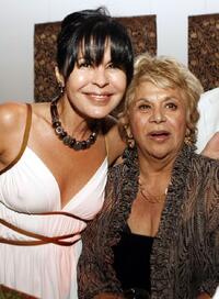 Maria Conchita Alonso and Lupe Ontiveros at the afterparty for the premiere of "El Cantante".