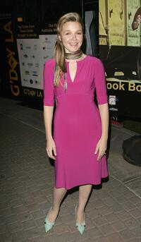 Justine Clarke at the US premiere of "Look Both Ways."