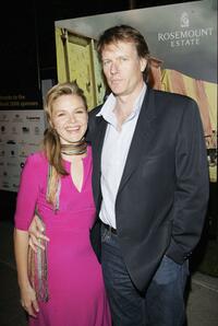 Justine Clarke and William McInnes at the US premiere of "Look Both Ways."